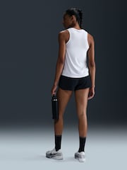 Nike White One Swoosh Dri-FIT Running Tank Top - Image 2 of 5