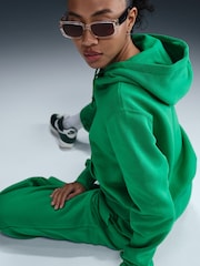 Stadium Green - Nike mini Phoenix fleece swoosh pullover hoodie - Image 5 of 5