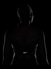 Nike Black Swoosh Pocket Medium Support Sports Bra - Image 4 of 4