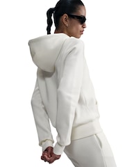 Sail Cream - Sudadera afelpada sin cierres, con capucha y minilogo Phoenix de Nike - Imagen 7 de 11