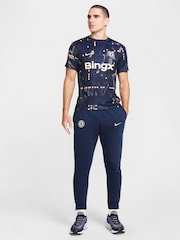 Nike Blue Chelsea FC Academy Pre-Match T-Shirt - Image 6 of 6