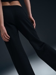 Nike Black Club Fleece Mid-Rise Wide-Leg Joggers - Image 5 of 5