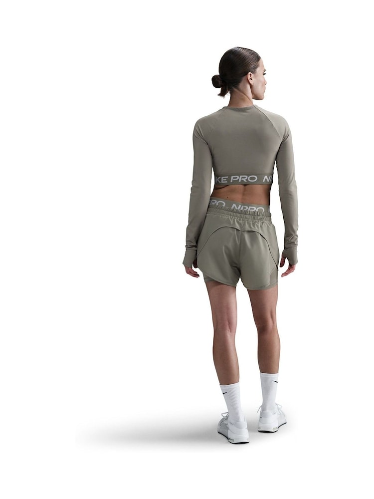 Nike Light Army Pro Dri-FIT 2-in-1 Shorts - Image 2 of 5