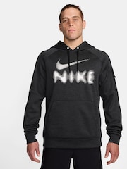 Nike Black Therma-FIT Pullover Training Hoodie - Image 1 of 3