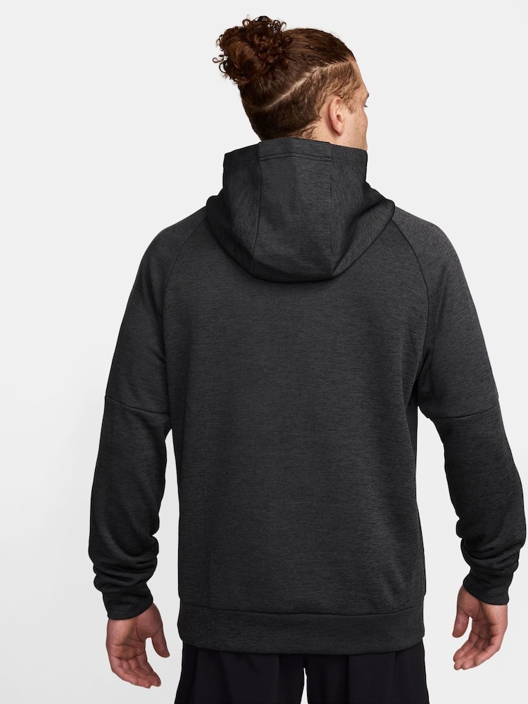 Nike Black Therma-FIT Pullover Training Hoodie - Image 2 of 3