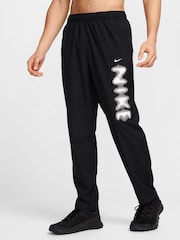Nike Black Yellow Form Dri-FIT Versatile Training Joggers - Image 1 of 6