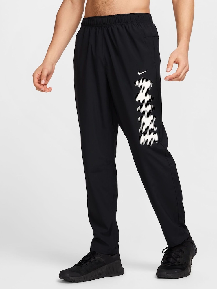 Nike Black Yellow Form Dri-FIT Versatile Training Joggers - Image 1 of 6