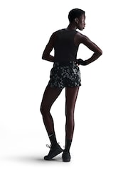Nike Black One Dri-FIT Mid-Rise 3 Brief Lined Printed Shorts - Image 2 of 12