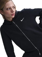 Nike Black Phoenix Fleece Full Zip Hoodie - Image 10 of 10