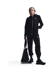 Nike Black Phoenix Fleece Full Zip Hoodie - Image 8 of 10