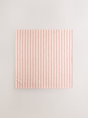 Pink Stripe & Stars Baby Muslins 100% Cotton Cloths 4 Pack - Image 7 of 7