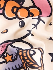 Beige Hello Kitty Oversized License 100% Cotton T-Shirt (3-16yrs) - Image 6 of 7