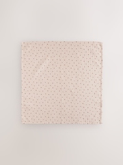Droben cvetlični potisk - dojenček Muslins 100% Cotton Cloths 4 komplet - Slika 4 iz 7