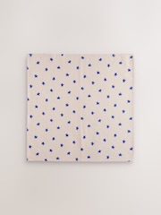 Modra/rumenorjava zvezda - dojenček Muslins 100% Cotton Cloths 4 komplet - Slika 6 iz 7