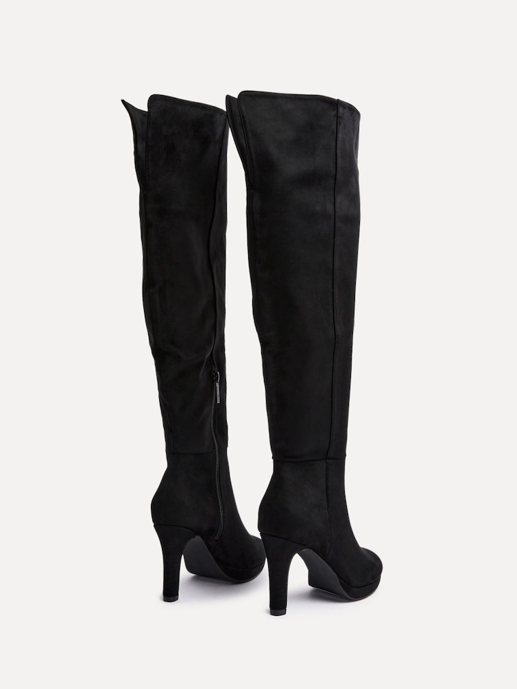 Linzi Brielle hohe Stiefel mit Plateauabsatz - Bild 6 von 6 Linzi Brielle hohe Stiefel mit Plateauabsatz - Bild 6 von 6