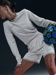 Nike Grey Dri-FIT Academy 25 Training Shorts - Image 5 of 5