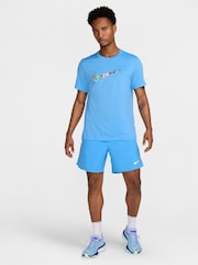 Nike University Blue Dri-FIT Energy Running T-Shirt - Image 4 of 4