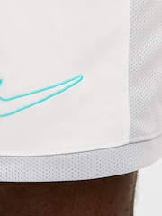 Nike White/Grey Academy Dri-FIT Training Shorts - Image 6 of 7