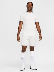 Nike White/Grey Academy Dri-FIT Training Shorts - Image 7 of 7