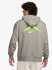 Nike College Grey Dri-FIT Magic Hour Hoodie - Image 2 of 3