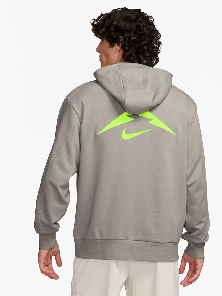 Nike College Grey Dri-FIT Magic Hour Hoodie - Image 2 of 3