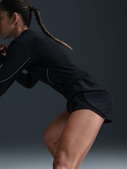 Nike Black Tempo Dri-FIT Mid-Rise 3" Running Shorts - Image 5 of 8