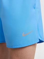 Nike University Blue Challenger Dri-FIT 5 inch 2-in-1 Running Shorts - Image 7 of 9