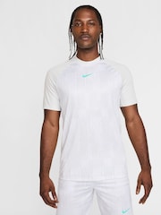 Nike White/Black Academy+ Dri-FIT Training T-Shirt - Image 1 of 5