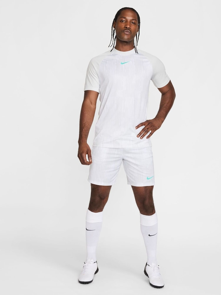Nike White/Black Academy+ Dri-FIT Training T-Shirt - Image 5 of 5