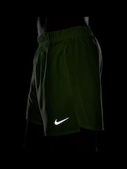 Nike Lime Green Challenger Dri-FIT 5 inch 2-in-1 Running Shorts - Image 10 of 10
