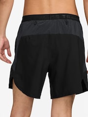 Nike Black Dri-FIT Trail 6 inch Running Shorts - Image 2 of 5