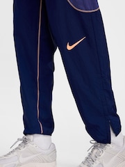 Nike Blue Strike+ Training Joggers - Image 5 of 6