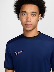 Nike Blue Academy Dri-FIT Training T-Shirt - Image 3 of 3