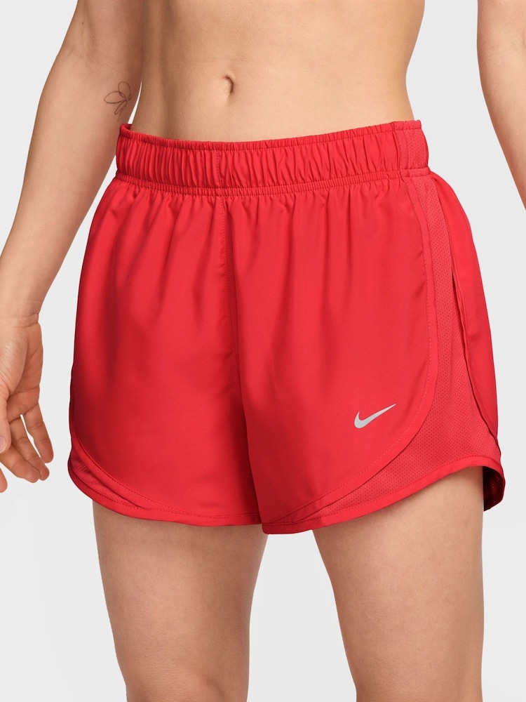 Nike Red Tempo Dri-FIT Mid-Rise 3" Running Shorts - Image 2 of 9