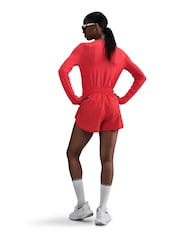 Nike Red Tempo Dri-FIT Mid-Rise 3" Running Shorts - Image 4 of 9