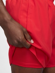 Nike University Red Challenger Dri-FIT 5 inch 2-in-1 Running Shorts - Image 7 of 9