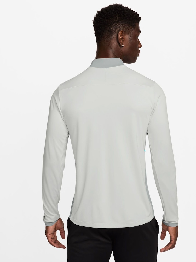 Nike White/Black Academy Dri-FIT Training Drill Top - Image 2 of 3