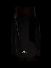 Nike College Grey Dri-FIT Trail 6 inch Running Shorts - Image 5 of 5