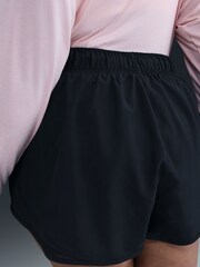 Nike Black Yellow Tempo DriFIT MidRise 3 Running Shorts - Image 5 of 6