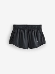 Nike Black Yellow Tempo DriFIT MidRise 3 Running Shorts - Image 6 of 6