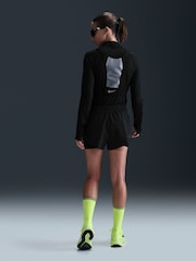 Nike Black Swift Dri-FIT Mid-Rise 2-in-1 Running Shorts - Image 6 of 6