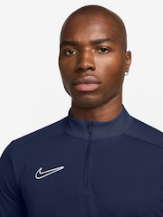 Nike Midnight Navy Academy Dri-FIT Training Drill Top - Image 3 of 3