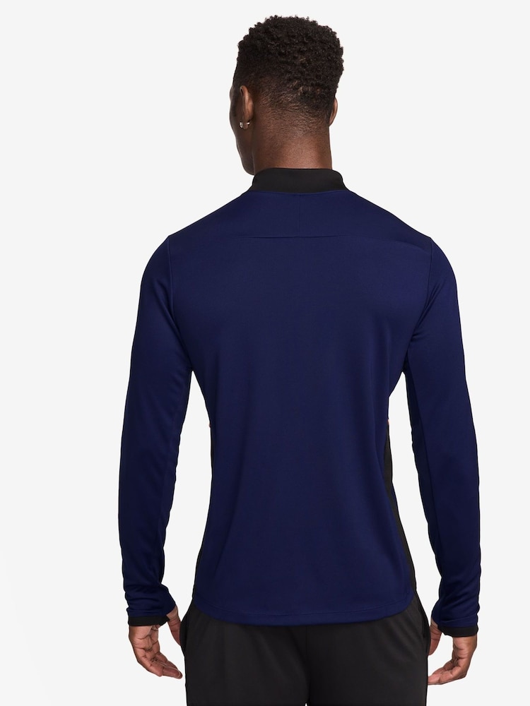 Nike Blue Academy Dri-FIT Training Drill Top - Image 2 of 3