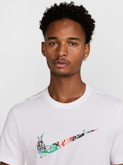 Nike White Dri-FIT Energy Running T-Shirt - Image 8 of 8