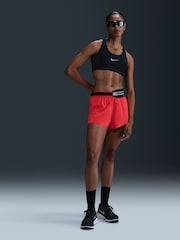 Nike Red Swift Dri-FIT Mid-Rise 2-in-1 Running Shorts - Image 1 of 13