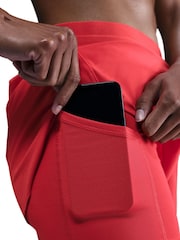 Nike Red Swift Dri-FIT Mid-Rise 2-in-1 Running Shorts - Image 12 of 13