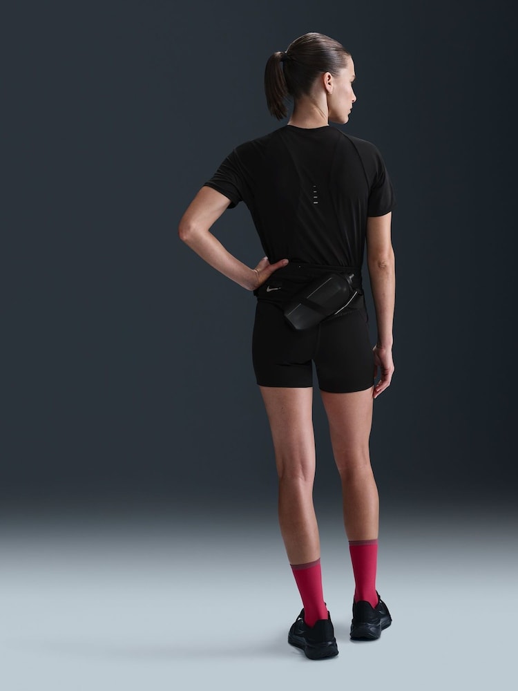 Nike Black Swift Dri-FIT Short Sleeve Running Top - Image 4 of 10