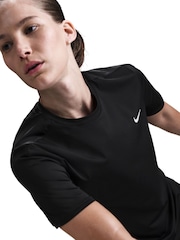 Nike Black Swift Dri-FIT Short Sleeve Running Top - Image 8 of 10