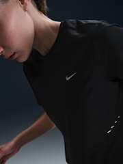 Nike Black Swift Dri-FIT Short Sleeve Running Top - Image 9 of 10