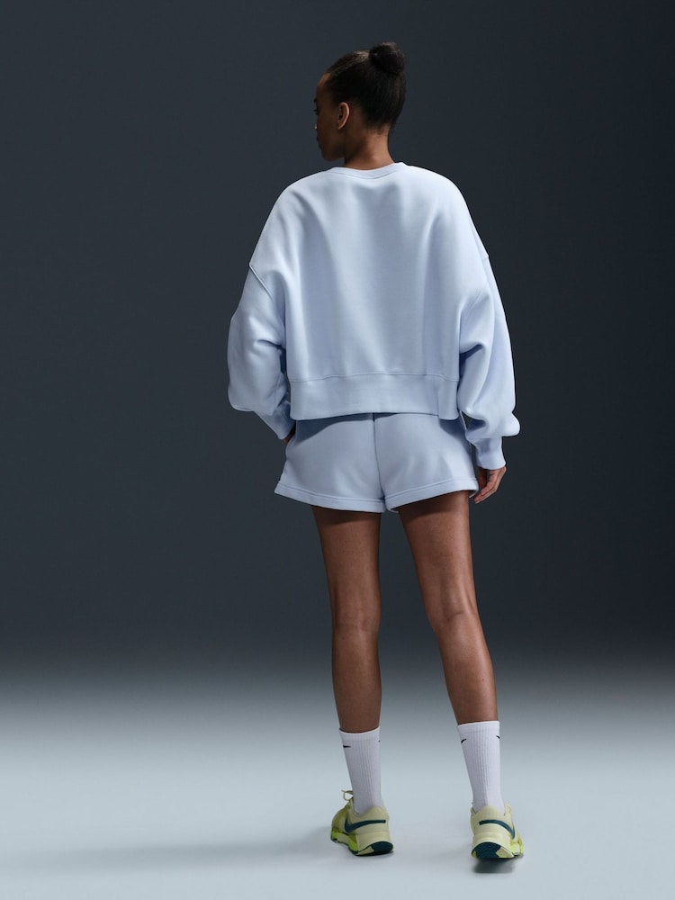 Nike Blue Court Heritage Tennis Sweatshirt - Image 2 of 5
